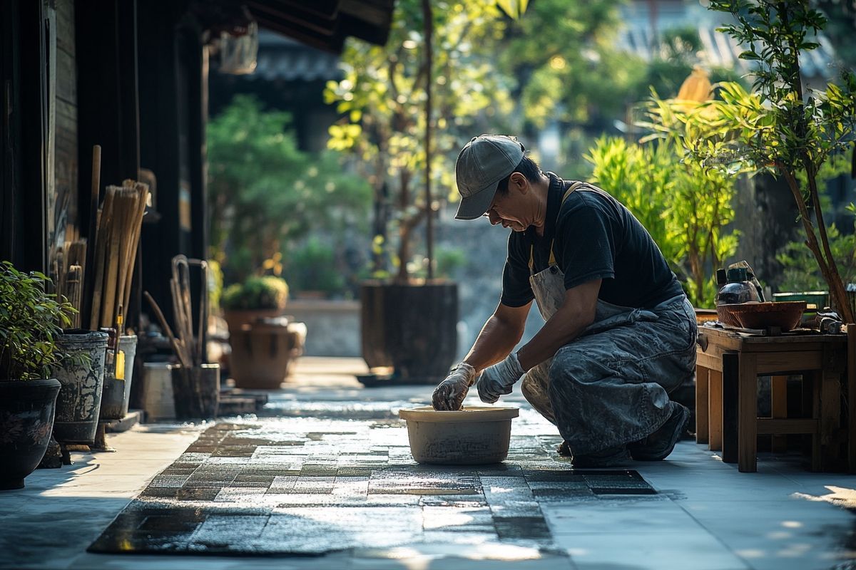 Les coûts associés à une terrasse en résine